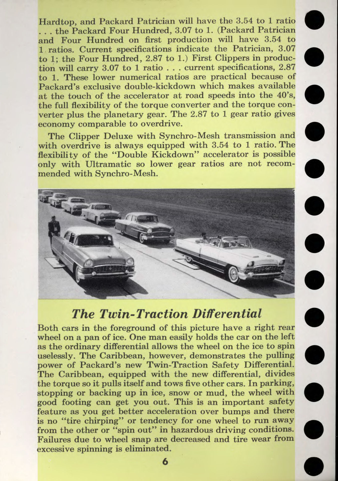 1956 Packard Data Book Page 11